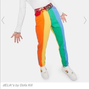 Rainbow pants
